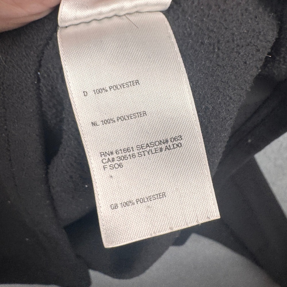 North Face Fleece Pullover Mens XXL Black TKA Glacier 100 Quarter Zip Sweatshirt - Picture 5 of 9